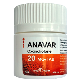Anavar - Oxandrolone 20mg/60tabs | NovoPharm