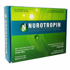 HGH Nurotropin - Growth Hormone 100IU