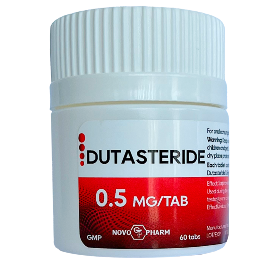 Dutasteride (Hair Loss/Prostate Health) 0.5mg/60tabs| NovoPharm