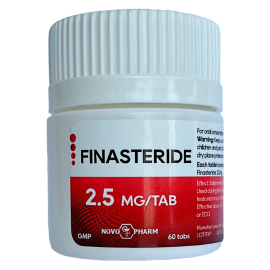 Finasteride (Hair Loss/Prostate Health) 2.5mg/60tabs | NovoPharm