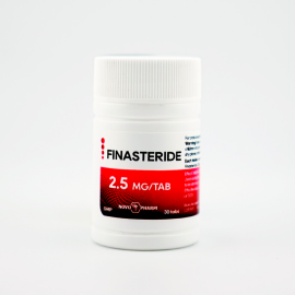 Finasteride (Hair Loss/Prostate Health) 2.5mg/30tabs | NovoPharm